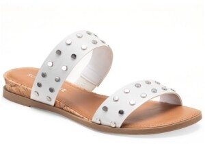 macy's white sandals on sale