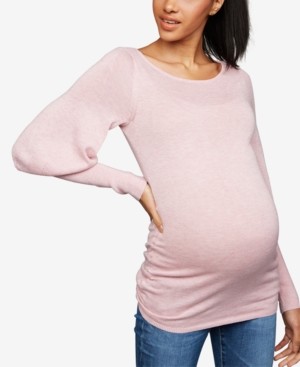 A Pea in the Pod Maternity Ruched Sweater