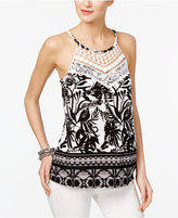 Thumbnail for your product : INC International Concepts Crocheted Halter Top, Created for Macy's
