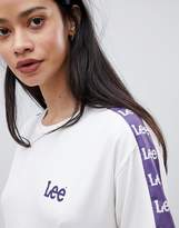 Thumbnail for your product : Lee T Shirt with Taping and Logo