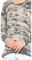 Thumbnail for your product : Enza Costa Cashmere Printed Pullover