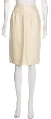 Valentino Silk Knee-Length Skirt