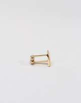 Thumbnail for your product : ASOS Square Cufflinks In Gold