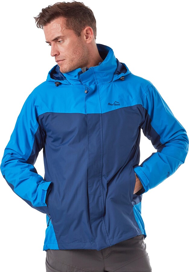 Peter Storm Men's Lakeside 3 in 1 Waterproof Jacket with Rollaway Hood
