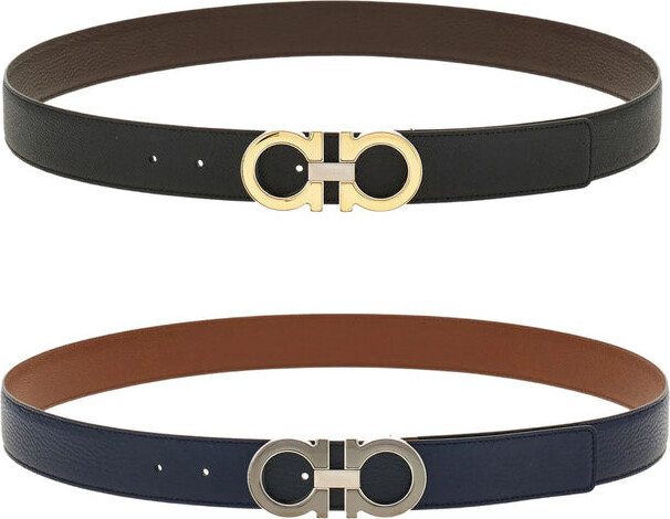Ferragamo Belts Black Brown