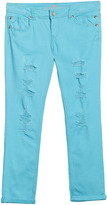 Thumbnail for your product : Almost Famous Juniors' Destructed Skinny Leg Pants