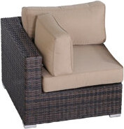 Living Source International Minnesota Fully Assembled 33'' Wide Sunbrella Corner Wedge