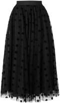Thumbnail for your product : P.A.R.O.S.H. frill embroidered skirt