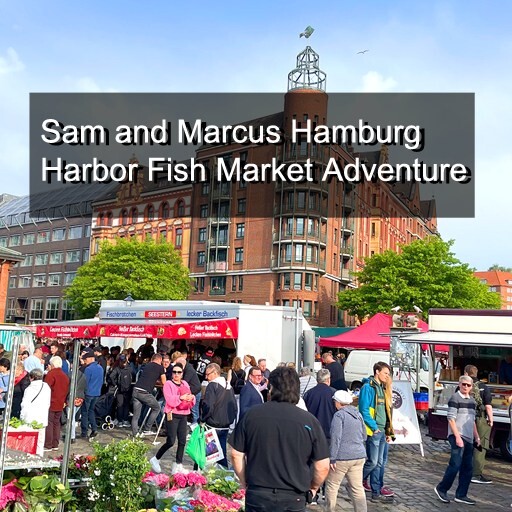 Meta Sam and Marcus Hamburg Harbor Fish Market Adventure Germany - VR Travel