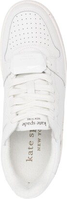 Kate Spade Logo-Plaque Lace-Up Sneakers