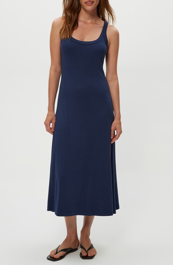 Michael Stars Celine Rib Midi Dress