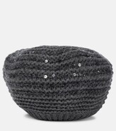 Thumbnail for your product : Brunello Cucinelli Wool, cashmere and silk beret