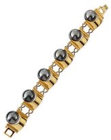 Thumbnail for your product : Lele Sadoughi Hematite Groove Bracelet