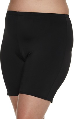 plus size swim bike shorts