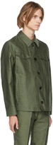 Thumbnail for your product : Tom Ford Green Compact Military Jacket