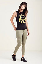 Thumbnail for your product : True Religion Halle Super Skinny Cargo Womens Jean