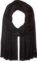 Thumbnail for your product : Calvin Klein Solid Satin Finish Pashmina
