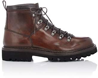 Franceschetti Men's Shearling-Lined Hiking Boots