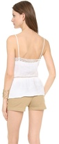 Thumbnail for your product : Three Dots Cami Tank with Lace Trim
