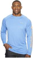 Thumbnail for your product : Columbia Big Tall Terminal Tackle Heather Long Sleeve Shirt Men's Long Sleeve Pullover