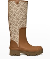 Thumbnail for your product : Tory Burch Monogram Tall Rain Boots