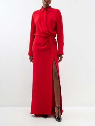 Valentino Garavani Cady Couture Silk Shirt Gown