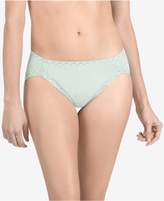 Thumbnail for your product : Natori Bliss French-Cut Lace-Trim Cotton Brief 152058