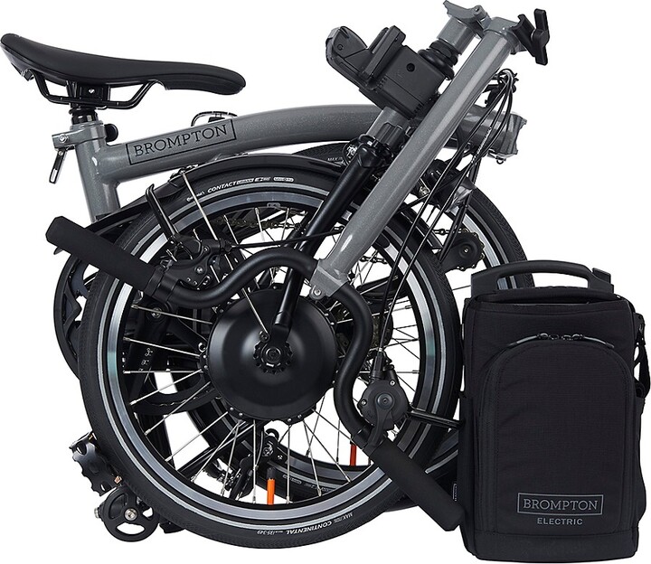 Brompton Bikes Electric P Line Superlight 4 Speed H Handlebar