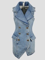 Double Breasted Denim Dress | Shop the world's largest collection of  fashion | ShopStyle