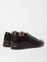 Thumbnail for your product : Dunhill Duke Polished-Leather Sneakers