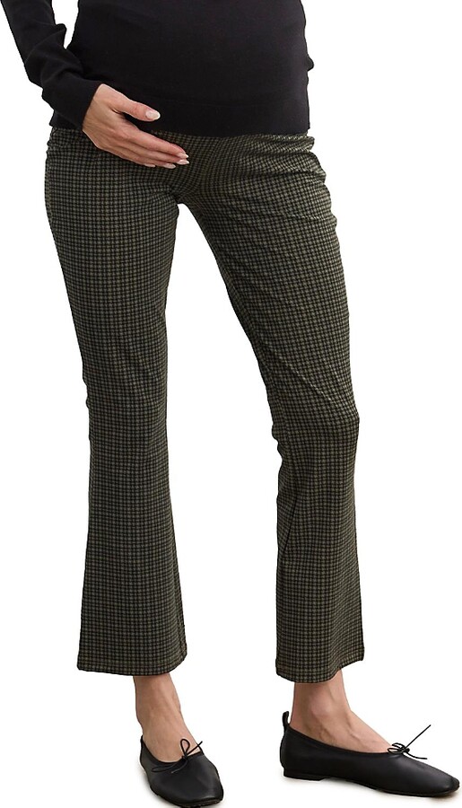 Hatch Collection Ultimate Maternity Over the Bump Crop Flare Legging