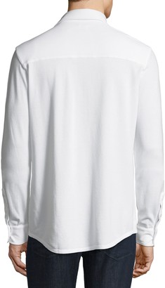 Fedeli Men's Pique-Knit Polo Sport Shirt