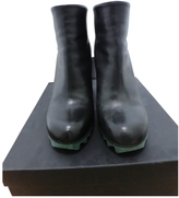 Thumbnail for your product : Jil Sander Black Leather Ankle boots