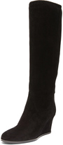 Thumbnail for your product : Lanvin Suede Wedge Boots