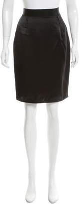 Nili Lotan Silk Knee-Length Skirt