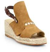 Thumbnail for your product : Rag and Bone 3856 Rag & Bone Sayre Suede Espadrille Wedge Sandals