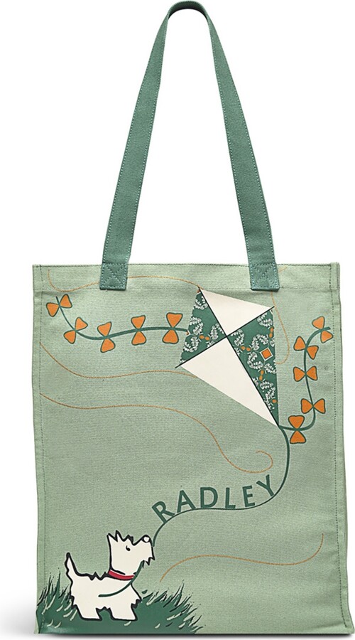 Radley London Kite Flying Open Top Canvas Extra Large Tote Bag ShopStyle