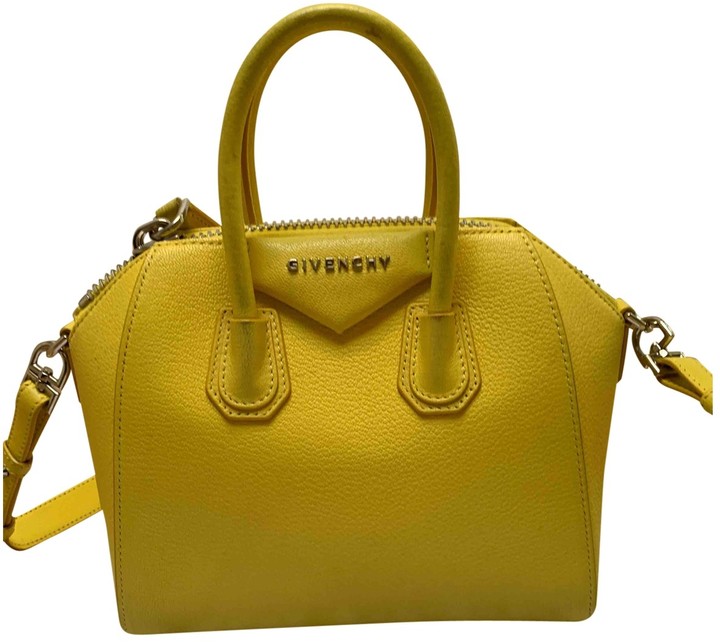 yellow givenchy antigona