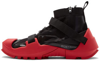 Nike Black and Red MMW Edition Free TR 3 SP Sneakers