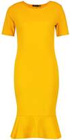 Thumbnail for your product : boohoo Frill Hem Midi Dress