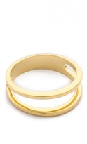 Thumbnail for your product : Sarah Chloe Geo Parallel Ring