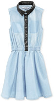 Thumbnail for your product : DKNY Girls' Samantha Denim Dress