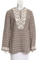 Thumbnail for your product : Tory Burch Printed Linen Top