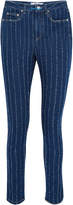 Thumbnail for your product : MSGM Jacquard Mid-rise Slim-leg Jeans