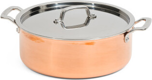 TJMAXX 6Qt Copper Stock Pot