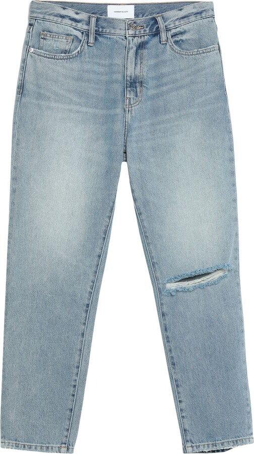 Current/Elliott Denim Pants Blue ShopStyle Jeans