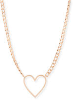 Thumbnail for your product : Jennifer Zeuner Jewelry 18k Yolo Heart Necklace