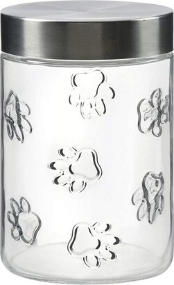Glass Storage Canisters, With Lids, Chalk, Labels And Scoops, 32