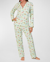 Thumbnail for your product : Bedhead Pajamas Dog-Print Organic Cotton Pajama Set