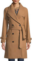 Thumbnail for your product : Burberry Cranston Wool-Blend Short Trench Coat